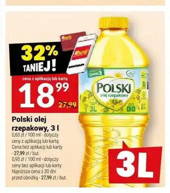 Twój Market Polski olej rzepakowy oferta