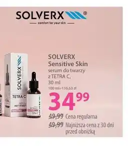 Hebe Serum do twarzy z TETRA C SOLVERX Sensitive Skin oferta