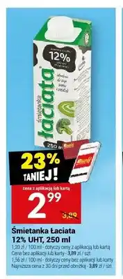 Twój Market Śmietanka Łaciata 12% UHT oferta