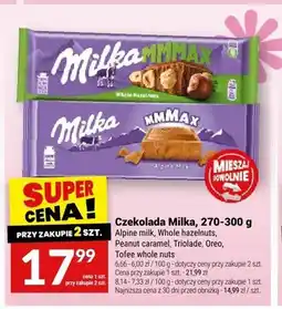 Twój Market Czekolada Milka Whole hazelnuts oferta