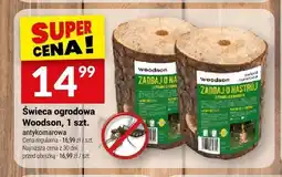 Twój Market Świeca ogrodowa Woodson antykomarowa oferta