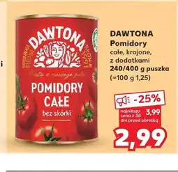 Kaufland Pomidory całe bez skórki DAWTONA oferta