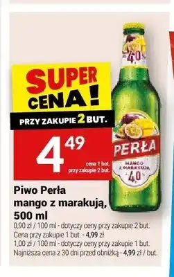 Twój Market Piwo Perła mango z marakują oferta
