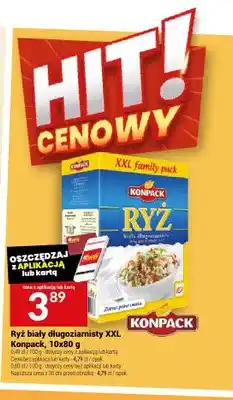 Twój Market Ryż biały długoziarnisty XXL Konpack 10-pak oferta