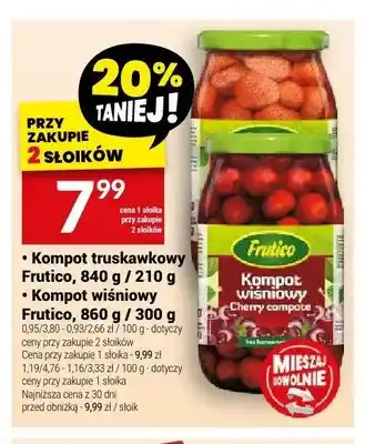 Twój Market Kompot truskawkowy Frutico oferta