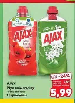 Kaufland Płyn uniwersalny Ajax Floral Fiesta Lilac Breeze oferta