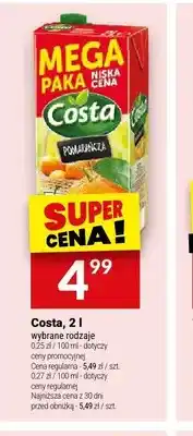 Twój Market Napój Costa oferta