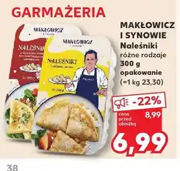 Kaufland Naleśniki MAKŁOWICZ I SYNOWIE oferta