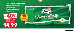 Kaufland Papier toaletowy Foxy Quatrefeuilles 4-warstwowy 10-pak oferta