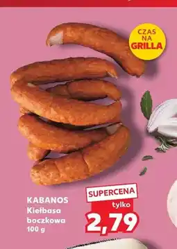 Kaufland Kiełbasa boczkowa Kabanos oferta