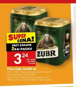 Twój Market Piwo Żubr 4-pak oferta