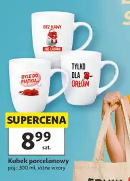 Auchan Kubek porcelanowy oferta