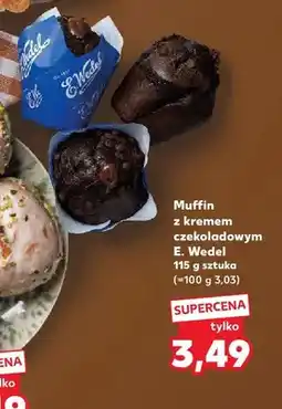 Kaufland Muffin z kremem czekoladowym E. Wedel oferta