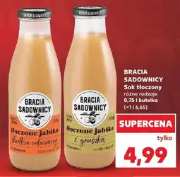 Kaufland Sok tłoczony jabłko słodkie odmiany Bracia Sadownicy oferta