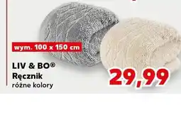 Kaufland Ręcznik LIV & BO 100x150cm oferta