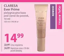 Hebe Pielęgnacyjna baza pod cienie do powiek CLARESA Ever Prime oferta