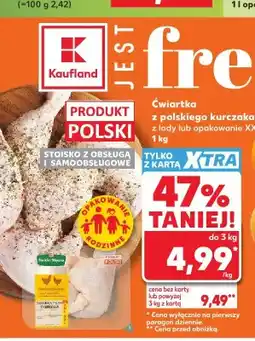 Kaufland Ćwiartka z polskiego kurczaka oferta