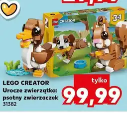Kaufland Urocze zwierzątka: psotny zwierzaczek LEGO CREATOR 31382 oferta
