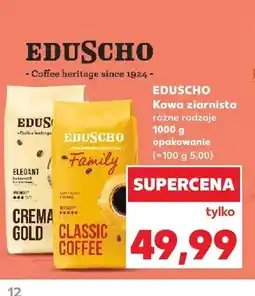 Kaufland Kawa ziarnista Crema Gold Eduscho oferta