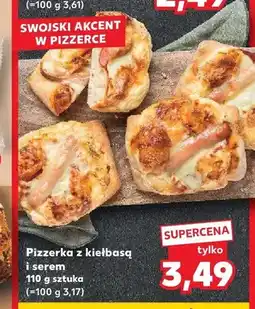 Kaufland Pizzerka z kiełbasą i serem oferta