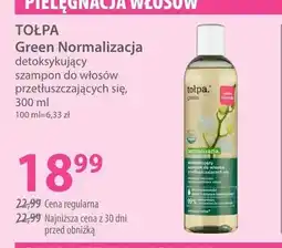 Hebe Szampon do włosów przetłuszczających się TOŁPA Green Normalizacja detoksykujący oferta