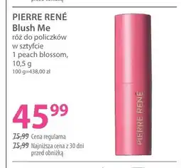 Hebe Róż do policzków w sztyfcie 1 peach blossom PIERRE RENÉ Blush Me oferta