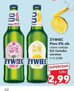 Kaufland Piwo bezalkoholowe Żywiec Arbuzada oferta