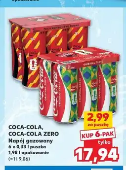 Kaufland Napój gazowany COCA-COLA ZERO 6-pak oferta