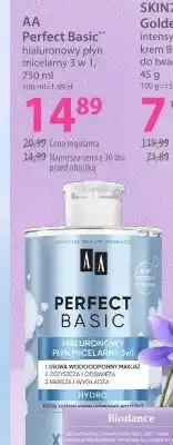 Hebe Hialuronowy płyn micelarny 3 w 1 AA Perfect Basic oferta
