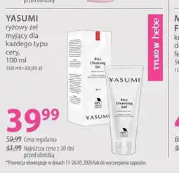 Hebe Ryżowy żel myjący dla każdego typu cery YASUMI oferta