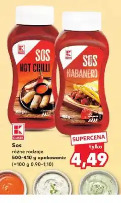 Kaufland Sos Hot Chilli K-Classic oferta