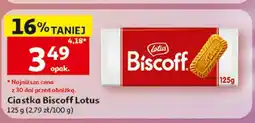 Auchan Ciastka Biscoff Lotus oferta