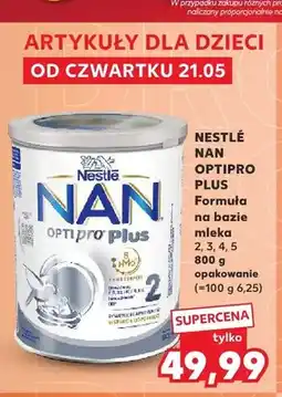 Kaufland Formuła na bazie mleka Nestlé NAN Optipro Plus 2 oferta