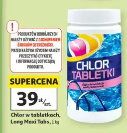 Auchan Chlor w tabletkach Long Maxi Tabs oferta