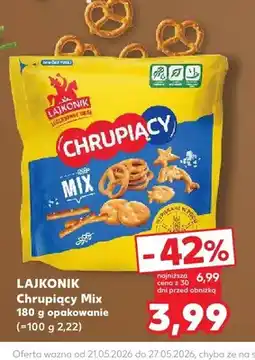 Kaufland Chrupiący Mix Lajkonik oferta