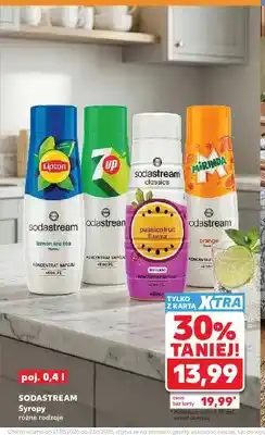 Kaufland Syrop Sodastream Lipton lemon ice tea oferta