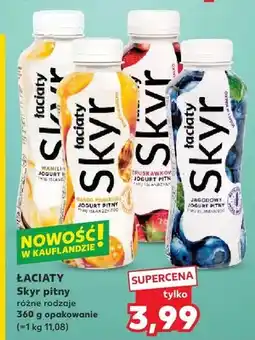 Kaufland Skyr pitny ŁACIATY waniliowy oferta