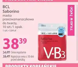 Hebe Maska przeciwzmarszczkowa do twarzy BCL Saborino oferta