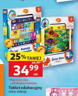 Auchan Tablet edukacyjny Poznaję oferta