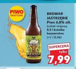 Kaufland Piwo Browar Jastrzębie koźlak majowy 6,8% alk oferta