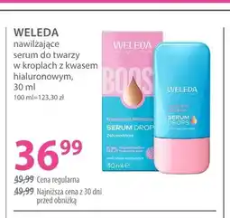 Hebe Nawilżające serum do twarzy w kroplach z kwasem hialuronowym WELEDA oferta