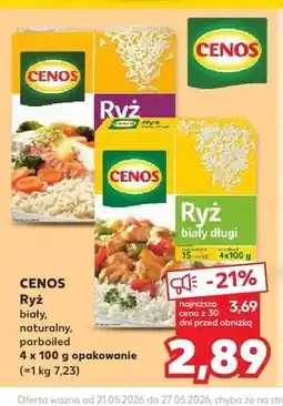Kaufland Ryż biały Cenos oferta