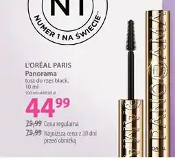 Hebe Tusz do rzęs L'Oréal Paris Panorama black oferta