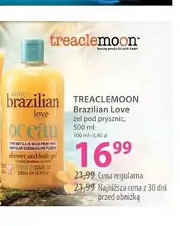 Hebe Żel pod prysznic TREACLEMOON Brazilian Love oferta