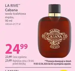 Hebe Woda toaletowa męska LA RIVE Cabana oferta