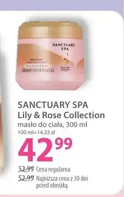 Hebe Masło do ciała SANCTUARY SPA Lily & Rose Collection oferta