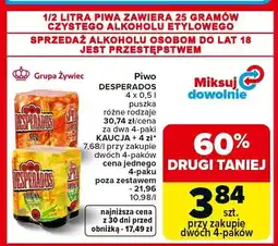 Carrefour Piwo Desperados Original 4-pak oferta