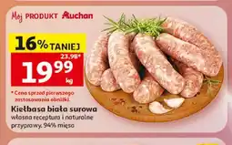 Auchan Kiełbasa biała surowa oferta