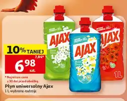 Auchan Płyn uniwersalny Ajax Floral Fiesta oferta