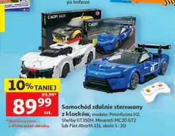 Auchan Samochód zdalnie sterowany z klocków CaDA Pininfarina H2 skala 1:20 oferta
